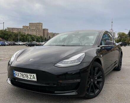 Черный Тесла Модель 3, объемом двигателя 0 л и пробегом 35 тыс. км за 34500 $, фото 1 на Automoto.ua
