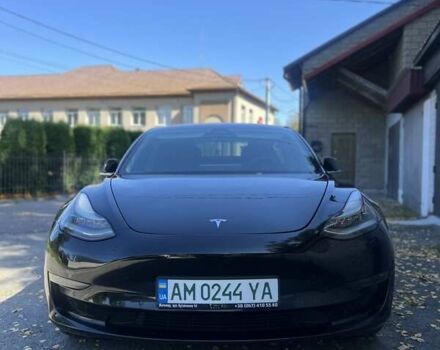 Чорний Тесла Модель 3, об'ємом двигуна 0 л та пробігом 121 тис. км за 18800 $, фото 1 на Automoto.ua