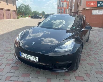 Чорний Тесла Модель 3, об'ємом двигуна 0 л та пробігом 80 тис. км за 16900 $, фото 1 на Automoto.ua