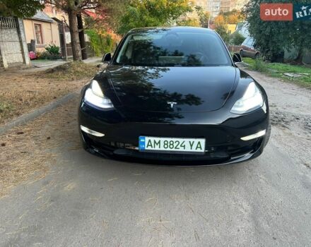 Черный Тесла Модель 3, объемом двигателя 0 л и пробегом 176 тыс. км за 16500 $, фото 1 на Automoto.ua