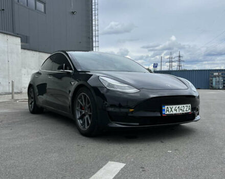 Чорний Тесла Модель 3, об'ємом двигуна 0 л та пробігом 151 тис. км за 16500 $, фото 1 на Automoto.ua