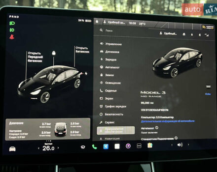 Черный Тесла Модель 3, объемом двигателя 0 л и пробегом 90 тыс. км за 17500 $, фото 17 на Automoto.ua