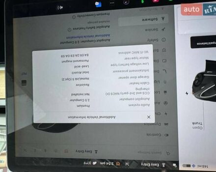 Черный Тесла Модель 3, объемом двигателя 0 л и пробегом 143 тыс. км за 14200 $, фото 12 на Automoto.ua