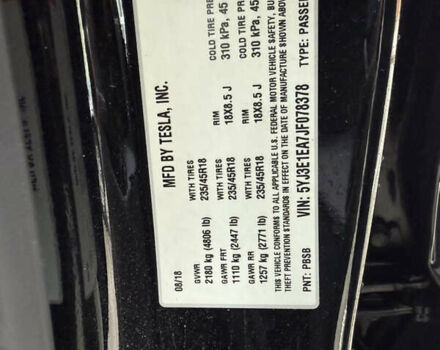 Чорний Тесла Модель 3, об'ємом двигуна 0 л та пробігом 129 тис. км за 15200 $, фото 19 на Automoto.ua