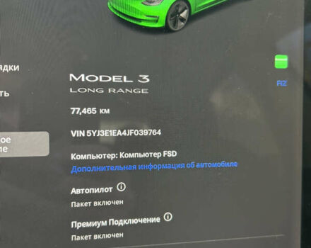 Черный Тесла Модель 3, объемом двигателя 0 л и пробегом 77 тыс. км за 15800 $, фото 9 на Automoto.ua