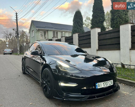 Черный Тесла Модель 3, объемом двигателя 0 л и пробегом 90 тыс. км за 17500 $, фото 4 на Automoto.ua