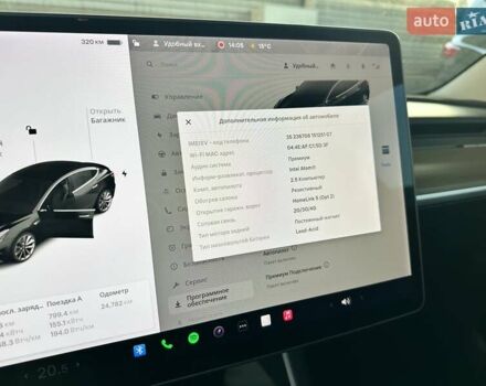 Черный Тесла Модель 3, объемом двигателя 0 л и пробегом 75 тыс. км за 15899 $, фото 7 на Automoto.ua