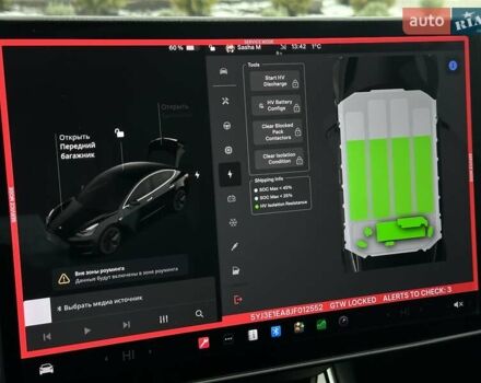 Черный Тесла Модель 3, объемом двигателя 0 л и пробегом 114 тыс. км за 16750 $, фото 33 на Automoto.ua