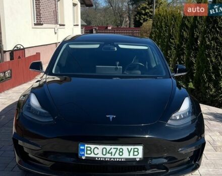 Черный Тесла Модель 3, объемом двигателя 0 л и пробегом 126 тыс. км за 16500 $, фото 1 на Automoto.ua