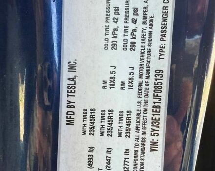 Черный Тесла Модель 3, объемом двигателя 0 л и пробегом 255 тыс. км за 12500 $, фото 8 на Automoto.ua