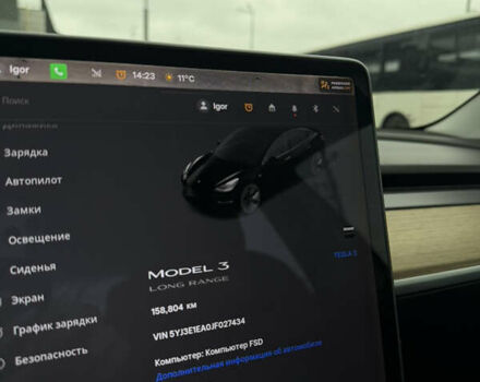 Черный Тесла Модель 3, объемом двигателя 0 л и пробегом 158 тыс. км за 18300 $, фото 11 на Automoto.ua