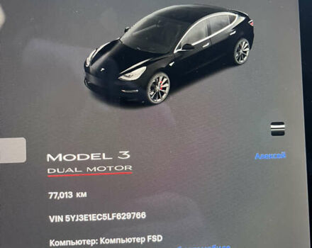 Черный Тесла Модель 3, объемом двигателя 0 л и пробегом 77 тыс. км за 20000 $, фото 87 на Automoto.ua