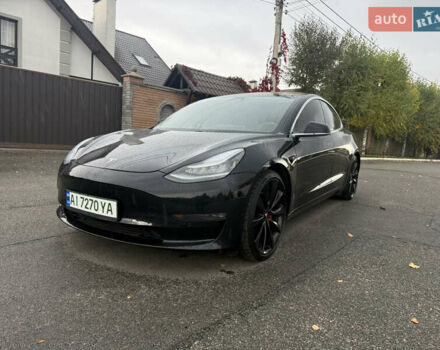 Черный Тесла Модель 3, объемом двигателя 0 л и пробегом 144 тыс. км за 17500 $, фото 6 на Automoto.ua