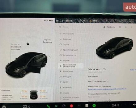 Черный Тесла Модель 3, объемом двигателя 0 л и пробегом 108 тыс. км за 17900 $, фото 11 на Automoto.ua
