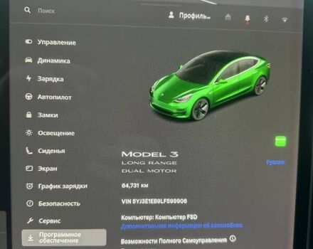 Черный Тесла Модель 3, объемом двигателя 0 л и пробегом 65 тыс. км за 19500 $, фото 7 на Automoto.ua