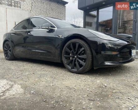 Черный Тесла Модель 3, объемом двигателя 0 л и пробегом 48 тыс. км за 19500 $, фото 3 на Automoto.ua