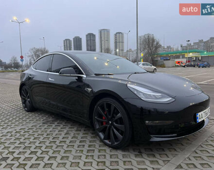 Черный Тесла Модель 3, объемом двигателя 0 л и пробегом 77 тыс. км за 20000 $, фото 28 на Automoto.ua
