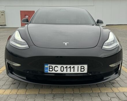Черный Тесла Модель 3, объемом двигателя 0 л и пробегом 47 тыс. км за 18000 $, фото 1 на Automoto.ua