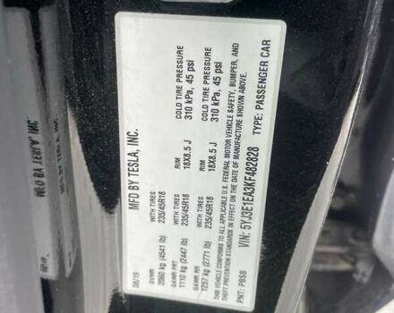 Чорний Тесла Модель 3, об'ємом двигуна 0 л та пробігом 160 тис. км за 12500 $, фото 14 на Automoto.ua
