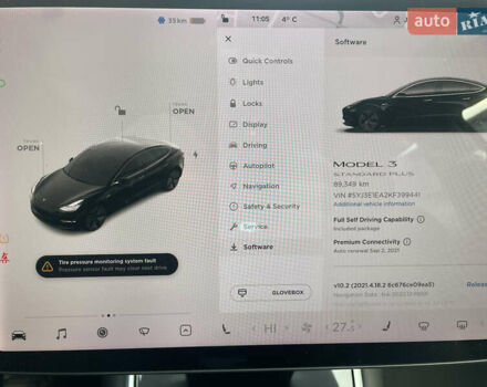 Черный Тесла Модель 3, объемом двигателя 0 л и пробегом 98 тыс. км за 16000 $, фото 16 на Automoto.ua