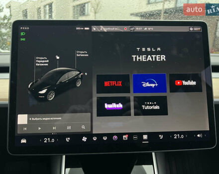 Черный Тесла Модель 3, объемом двигателя 0 л и пробегом 93 тыс. км за 15600 $, фото 59 на Automoto.ua