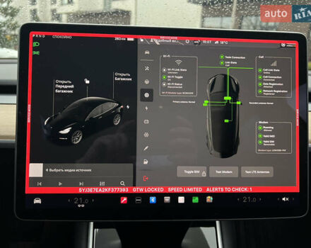 Черный Тесла Модель 3, объемом двигателя 0 л и пробегом 93 тыс. км за 15600 $, фото 58 на Automoto.ua