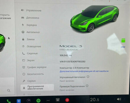 Черный Тесла Модель 3, объемом двигателя 0 л и пробегом 107 тыс. км за 15000 $, фото 5 на Automoto.ua