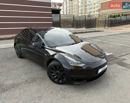 Черный Тесла Модель 3, объемом двигателя 0 л и пробегом 91 тыс. км за 23500 $, фото 1 на Automoto.ua