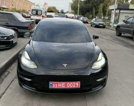 Черный Тесла Модель 3, объемом двигателя 0 л и пробегом 160 тыс. км за 25000 $, фото 3 на Automoto.ua