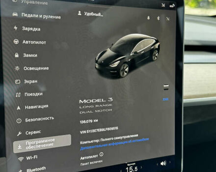 Чорний Тесла Модель 3, об'ємом двигуна 0 л та пробігом 135 тис. км за 21900 $, фото 20 на Automoto.ua