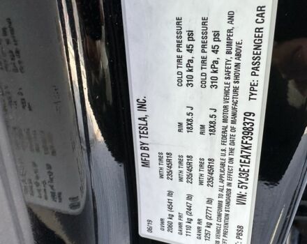 Черный Тесла Модель 3, объемом двигателя 0 л и пробегом 176 тыс. км за 14000 $, фото 8 на Automoto.ua