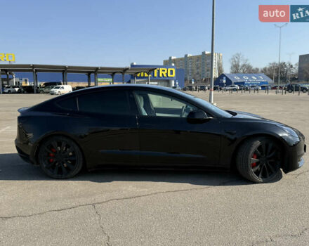 Чорний Тесла Модель 3, об'ємом двигуна 0 л та пробігом 48 тис. км за 21000 $, фото 3 на Automoto.ua