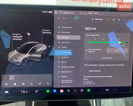 Тесла Модель 3 2020 у Львові на Automoto.ua Чорний Тесла Модель 3, об'ємом двигуна 0 л та пробігом 50 тис. км за 21950 $, фото 23 на Automoto.ua