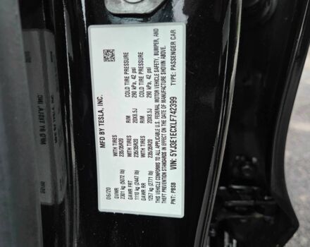 Чорний Тесла Модель 3, об'ємом двигуна 0 л та пробігом 91 тис. км за 20900 $, фото 9 на Automoto.ua