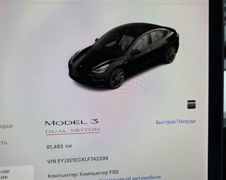 Чорний Тесла Модель 3, об'ємом двигуна 0 л та пробігом 91 тис. км за 21700 $, фото 22 на Automoto.ua