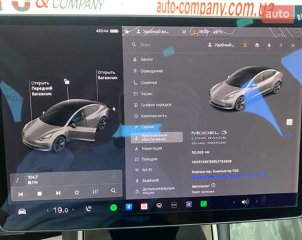 Тесла Модель 3 2020 у Львові на Automoto.ua Чорний Тесла Модель 3, об'ємом двигуна 0 л та пробігом 50 тис. км за 21950 $, фото 30 на Automoto.ua