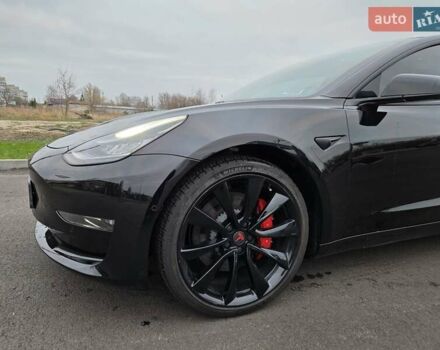 Чорний Тесла Модель 3, об'ємом двигуна 0 л та пробігом 91 тис. км за 21700 $, фото 4 на Automoto.ua