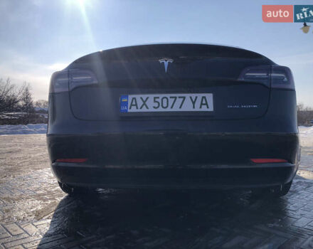 Чорний Тесла Модель 3, об'ємом двигуна 0 л та пробігом 57 тис. км за 19500 $, фото 1 на Automoto.ua