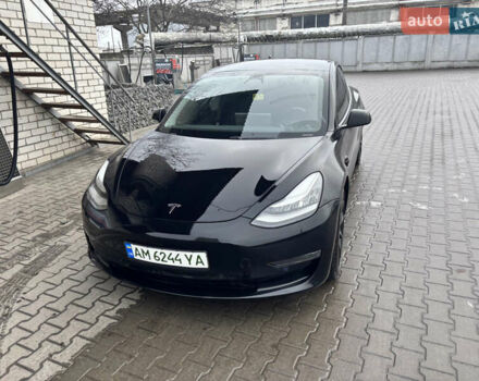 Черный Тесла Модель 3, объемом двигателя 0 л и пробегом 136 тыс. км за 15000 $, фото 2 на Automoto.ua