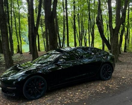 Черный Тесла Модель 3, объемом двигателя 0 л и пробегом 135 тыс. км за 17700 $, фото 1 на Automoto.ua