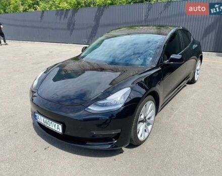 Черный Тесла Модель 3, объемом двигателя 0 л и пробегом 105 тыс. км за 17000 $, фото 1 на Automoto.ua