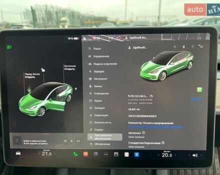 Тесла Модель 3 2021 у Києві на Automoto.ua Чорний Тесла Модель 3, об'ємом двигуна 0 л та пробігом 40 тис. км за 22990 $, фото 56 на Automoto.ua