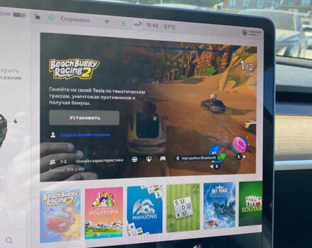 Черный Тесла Модель 3, объемом двигателя 0 л и пробегом 61 тыс. км за 26800 $, фото 23 на Automoto.ua