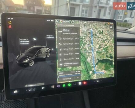 Черный Тесла Модель 3, объемом двигателя 0 л и пробегом 150 тыс. км за 21000 $, фото 5 на Automoto.ua