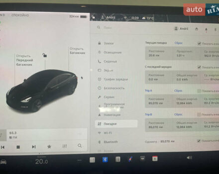 Чорний Тесла Модель 3, об'ємом двигуна 0 л та пробігом 85 тис. км за 19300 $, фото 15 на Automoto.ua