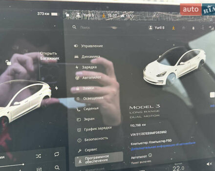Черный Тесла Модель 3, объемом двигателя 0 л и пробегом 110 тыс. км за 21400 $, фото 20 на Automoto.ua