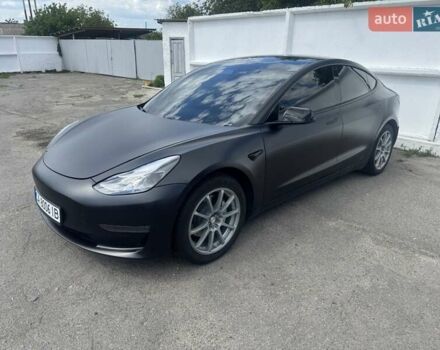 Чорний Тесла Модель 3, об'ємом двигуна 0 л та пробігом 49 тис. км за 19000 $, фото 1 на Automoto.ua