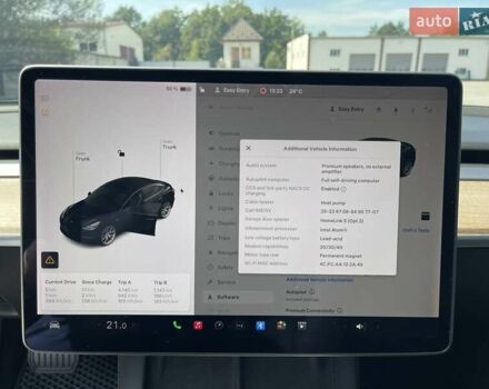 Чорний Тесла Модель 3, об'ємом двигуна 0 л та пробігом 74 тис. км за 23800 $, фото 17 на Automoto.ua