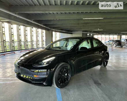 Черный Тесла Модель 3, объемом двигателя 0 л и пробегом 43 тыс. км за 27500 $, фото 4 на Automoto.ua