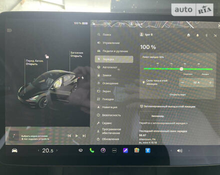 Черный Тесла Модель 3, объемом двигателя 0 л и пробегом 43 тыс. км за 27500 $, фото 23 на Automoto.ua